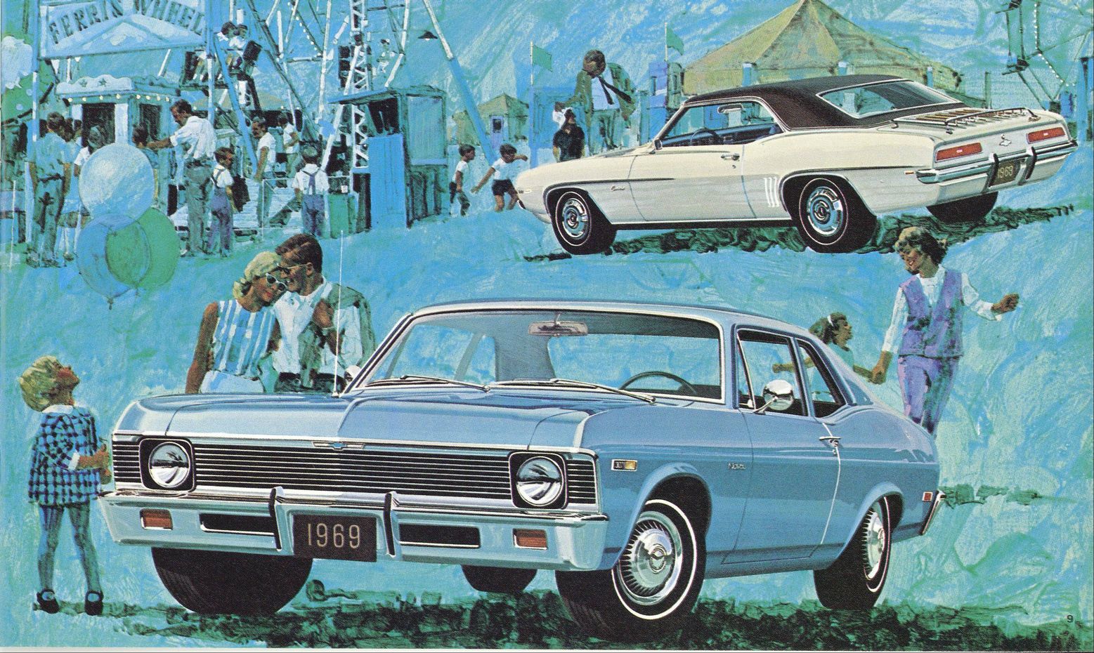 1969 Chevrolet Nova Camaro Accessories Brochure Page 3